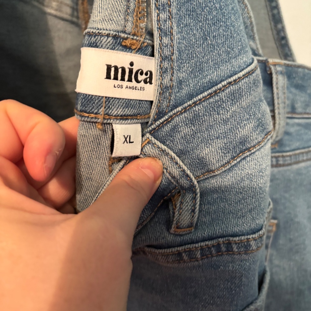 Mica Denim Overalls Size XL - Picture 3 of 3